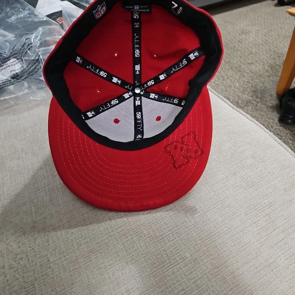 Red San Francisco 49ers Embroidered Cap. New Without Tags. - Picture 6 of 6